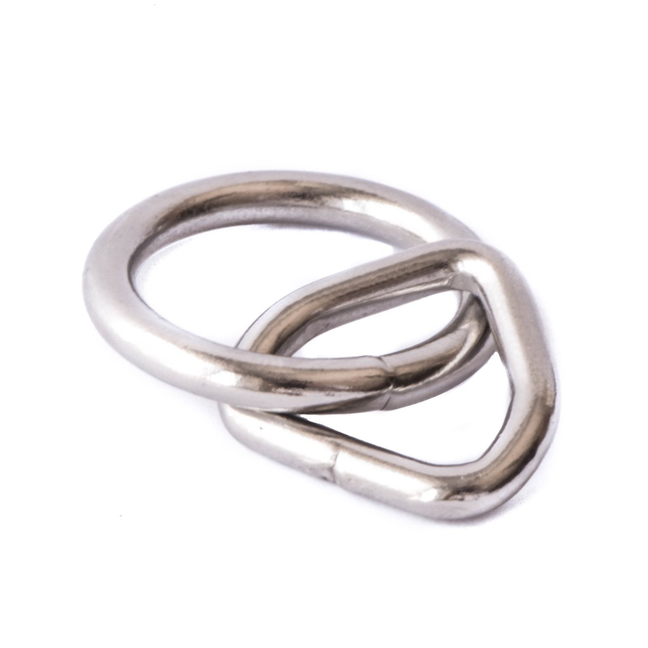 Rayher Anneau, 8 Mm ø, Platine, 1mm, 20 Pces