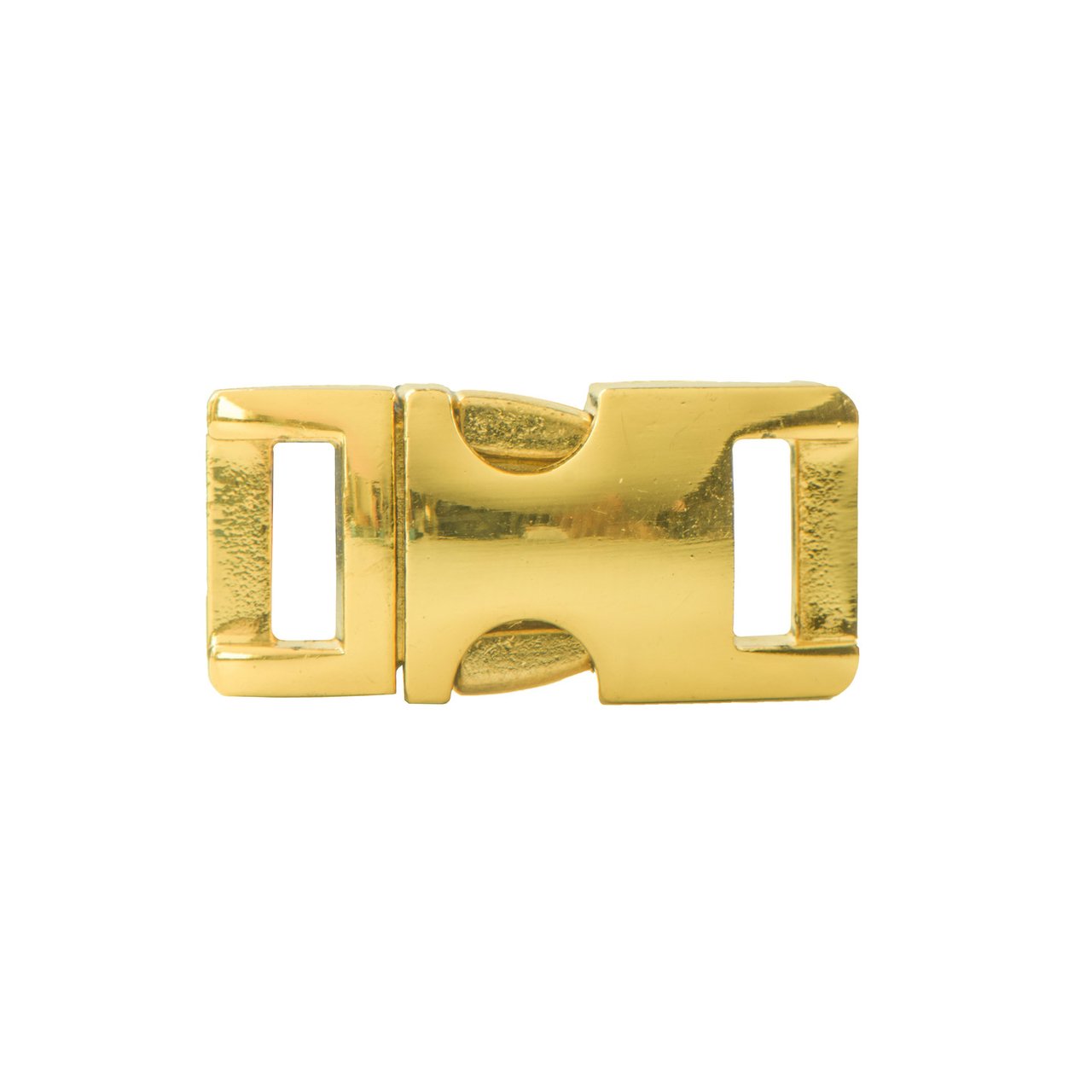 Aluminium Buckle Gold 10mm.
